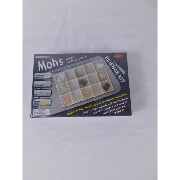 SALE Mohs Mineral Hardness Scale Set GeoCentral Science Kit 9 Specimens Rocks ST - Picture 1 of 11
